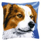 Kit de coussin gros trous - Vervaco - Border collie