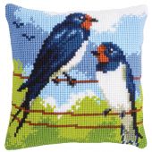 Kit de coussin gros trous - Vervaco - Hirondelles