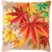 Kit de coussin gros trous - Vervaco - Feuilles d'automne