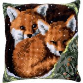 Kit de coussin gros trous - Vervaco - Renards