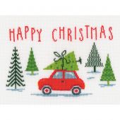 Kit point de croix - Vervaco - Happy Christmas