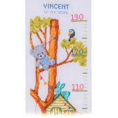 Kit de toise à broder - Vervaco - Dans la cabane