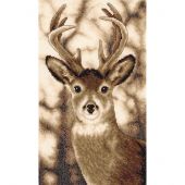Kit broderie point de croix - Vervaco - Cerf