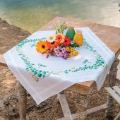 Kit de nappe à broder - Vervaco - Eucalyptus