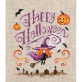Kit broderie point de croix - Vervaco - Happy Halloween