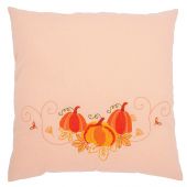 Kit de coussin à broder - Vervaco - Citrouilles d'automne