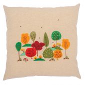 Kit de coussin à broder - Vervaco - Forêt en automne