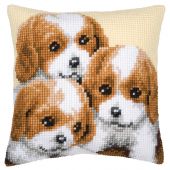 Kit de coussin gros trous - Vervaco - 3 chiots