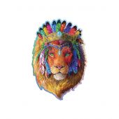 Puzzle Bois - Wooden City - Lion mystique - 250 pièces