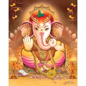 Kit de broderie Diamant - Wizardi - Ganesh