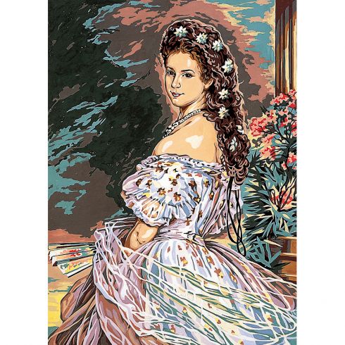 Canevas Pénélope Antique Le Hameau 30x40cm - Kits Canevas - Broderie