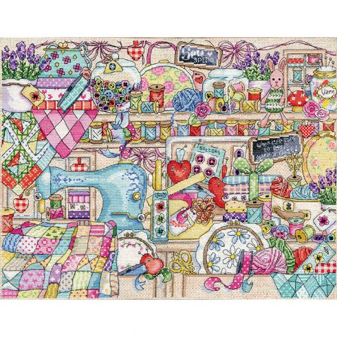 Modèle De Broderie Point De Croix – Neuf – Pour Couture Créative