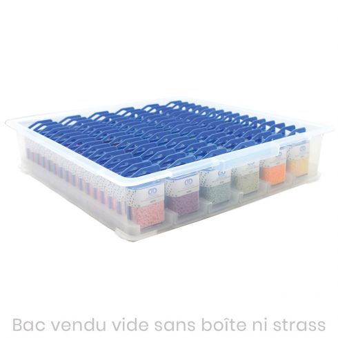 Boîte De Rangement Diamond Painting 30 Emplacements - Organisateur Avec Outils Pour Broderie Diamant
