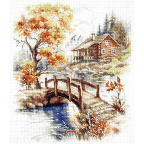 Kit Broderie Point De Croix Zweigart 540-673 - Bonbons De Noël 18x28 Cm