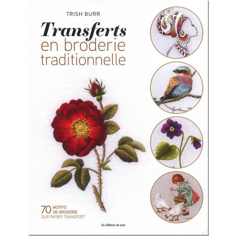 Livre - Transferts en broderie traditionnelle - Les éditions de saxe