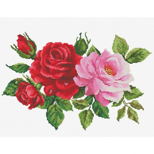 ANCIENNE BRODERIE RELIGIEUSE au point de croix 60 cm EUR 89,00
