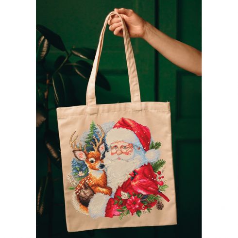 Livret De Point De Croix Alma Lynne – Collection De Pères Noël – Neuf
