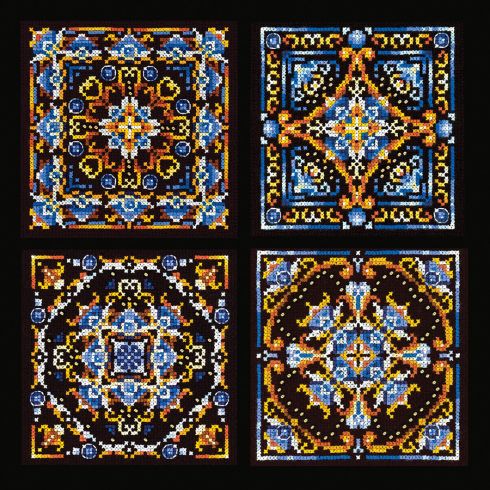 Thea Gouverneur 3029 Panneau d'insecte Broderie Point de Croix Compté