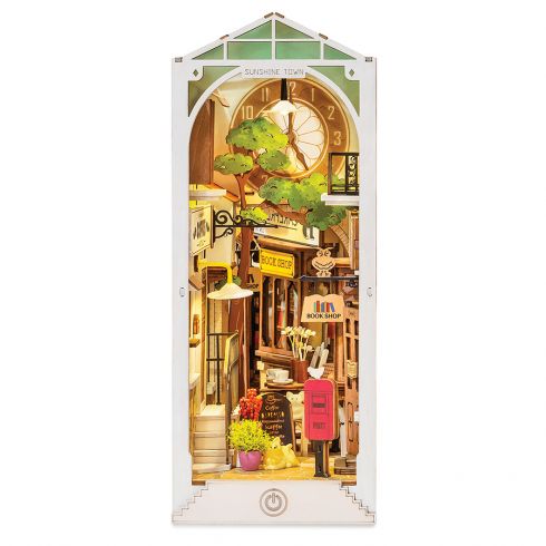 Kit Maison Miniature – Serre De Jardin Illuminée Avec Dôme, à Construire