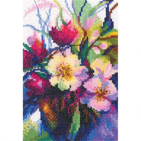 Kit broderie point de croix - Palette d'émotions 6 - RTO