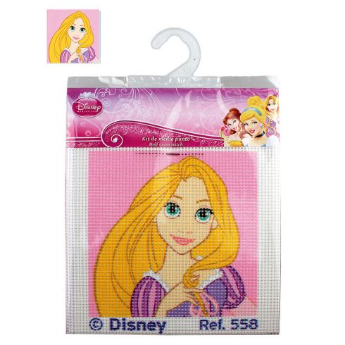 Kit De Canevas Pour Enfant Raiponce Lmc
