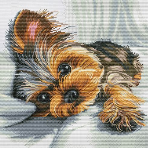 Kit De Broderie Avec Cadre - Le Dessert Gaufrettes - DMC