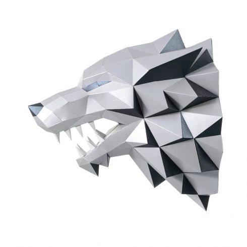 Puzzle 3D - Tête de loup - Wizardi