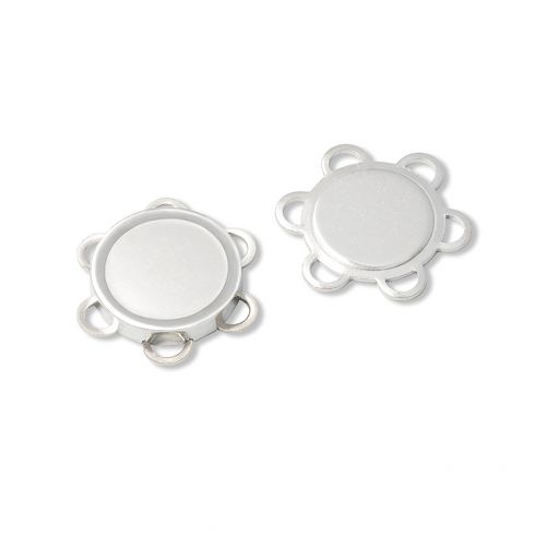 40 Piecès Boutons-Pression En Métal Bouton Snaps En Métal Boutons Pression Magnétique Ensembles