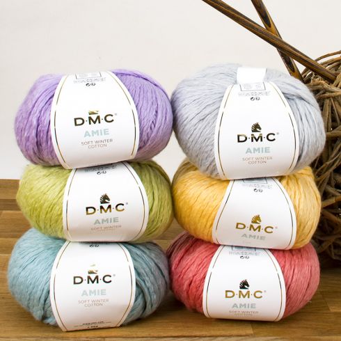 Coton à tricoter DMC Amie Soft Winter Cotton