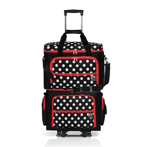 Sac pour machine à coudre - Valise Trolley et sac Polka - Prym