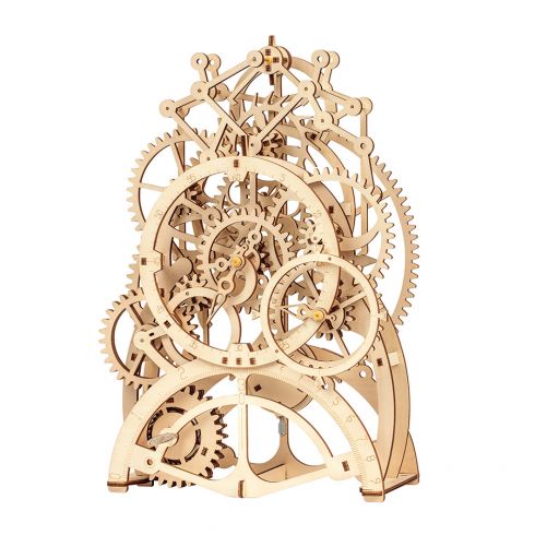 Puzzle Mécanique 3D Bois - Horloge à pendule - ROKR