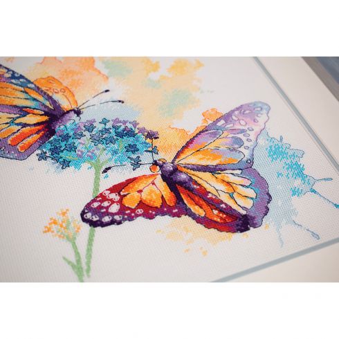 Riolis 1929 Kit Point De Croix, Coton, Multicolore, 13 X 30 Cm