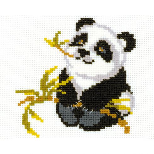 Kit Point De Croix Panda Riolis