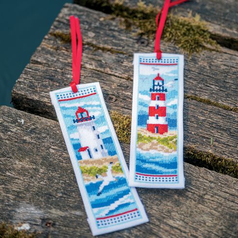 VERVACO De Point De Croix Compté Marque-Page DIY (lot De 2) | WhichOne