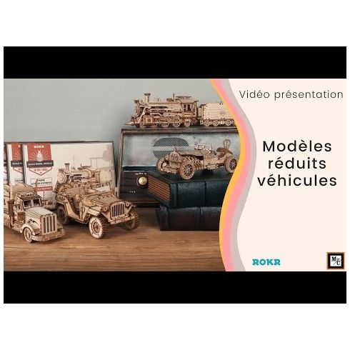 PUZZLE 3D BOIS VOITURE DE COURSE – Robotime Rokr France Officiel