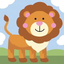 Canevas Pénélope  - Royal Paris - Lion
