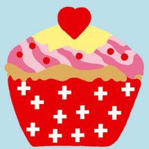 Canevas Pénélope  - Royal Paris - Cupcake