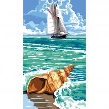 Canevas Pénélope  - Margot de Paris - Du large au coquillage