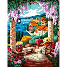 Canevas Pénélope  - Royal Paris - La vue sur mer