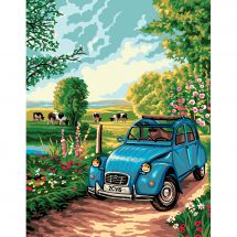 Canevas Pénélope  - Royal Paris - Deudeuche à la campagne