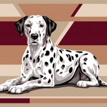Canevas Pénélope  - Margot de Paris - Dalmatien