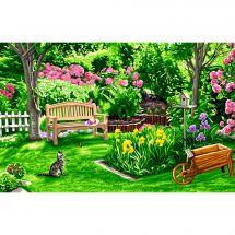 Canevas Pénélope  - Royal Paris - Côté jardin