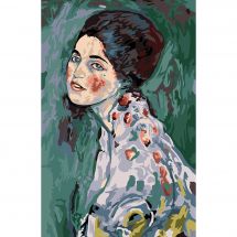 Canevas Pénélope  - Margot de Paris - Portrait d'une dame d'après Klimt