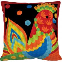 Kit de coussin gros trous - Margot de Paris - Poule colorée