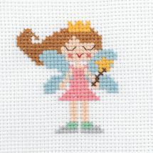 Kit broderie point de croix pour enfant - Anchor - Fée