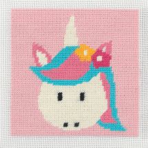Kit de canevas pour enfant - Anchor - Licorne