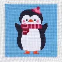 Kit de canevas pour enfant - Anchor - Pingouin