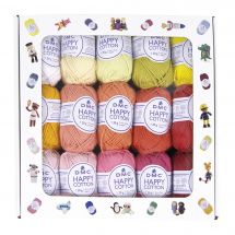 Box Amigurumi - DMC - Coffret 30 couleurs Happy Cotton