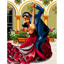 Canevas Pénélope  - Luc Créations - Flamenco