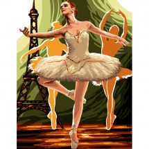 Canevas Pénélope  - Luc Créations - Danseuse étoile